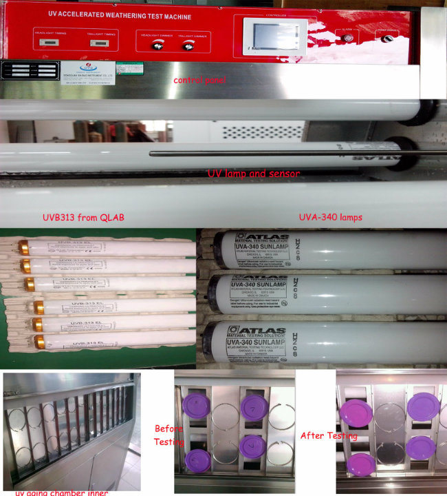 Lab Test Equipment Accelerated Weathering Aging Machine UV Test Chamber