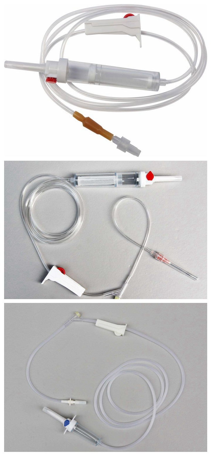Sterile Disposable Blood Transfusion Set with 18g Needle