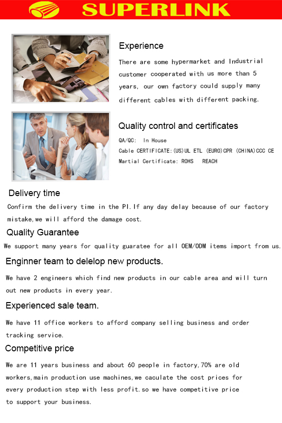 Experience Cat5 CAT6 Cat7 FTP Cable LAN Cable with Factory Price