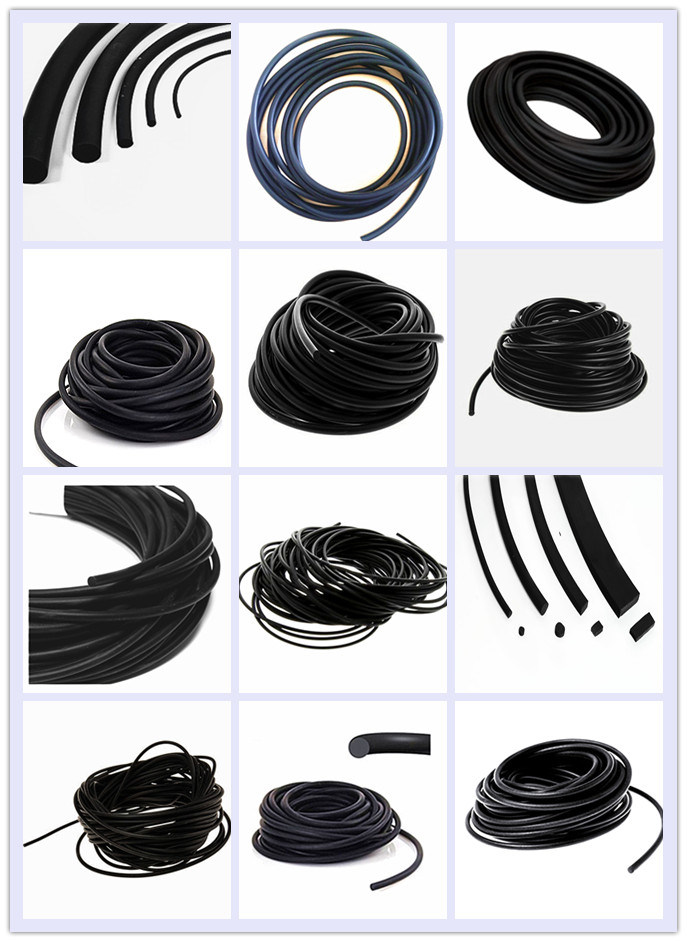 Custom High Quality Viton Kfm Rubber Cord for Sealing