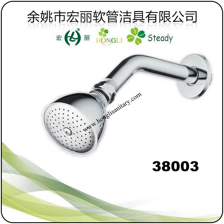 38007 Economic and Quality Chrome Plated Zinc Shower Heads