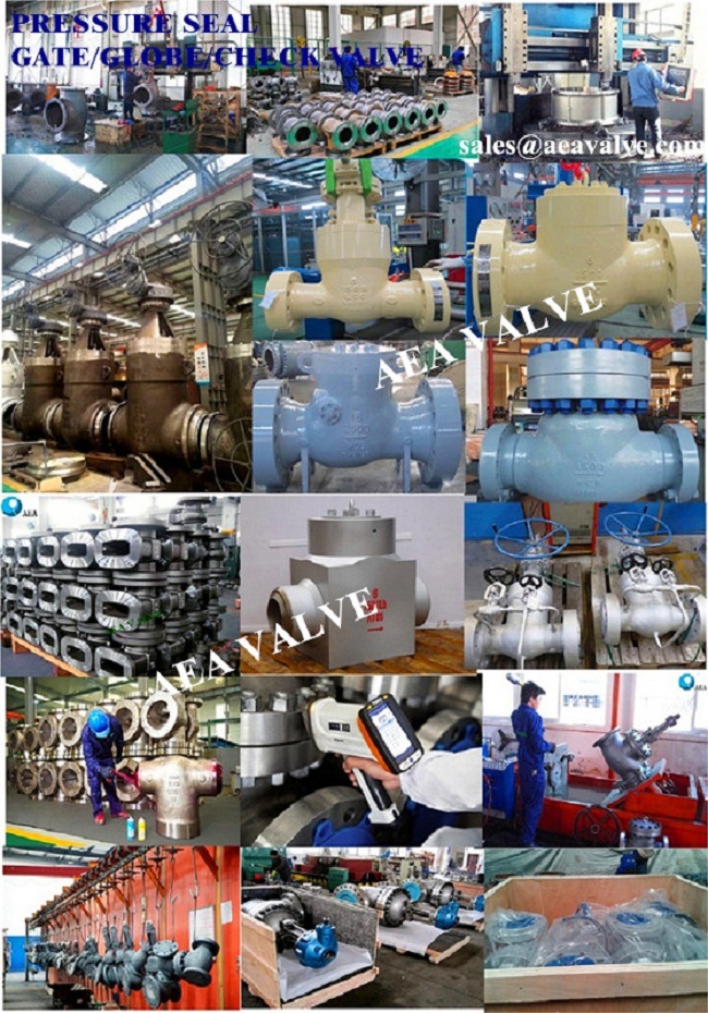 High Pressure Pressure Seal Bonnet Gate Valve