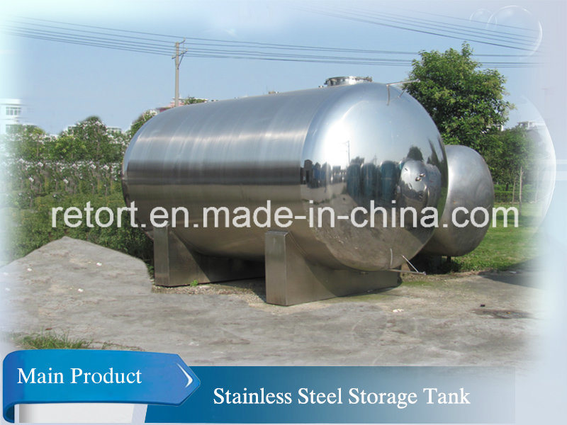 Ss304 Storage Tank Stainless Steel Storage Tank for Milk