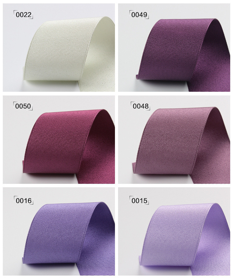 Wholesale High Quality Beautiful Grosgrain Ribbon for Garment Accessories