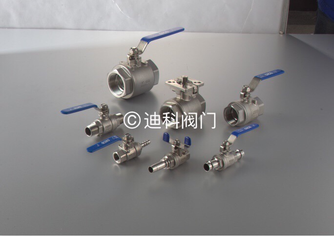 CF8/CF8m Sanitary 3 Way Ball Valve for Clamp End