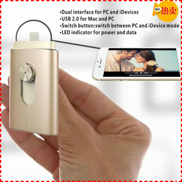 New Arrive Fashion 2 in 1 Apple OTG USB Drives