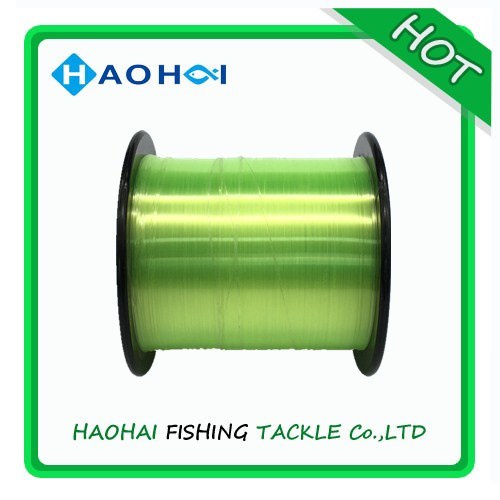 Fluo-Green Color Transparent Main Line Nylon Polyamide Fishing Line
