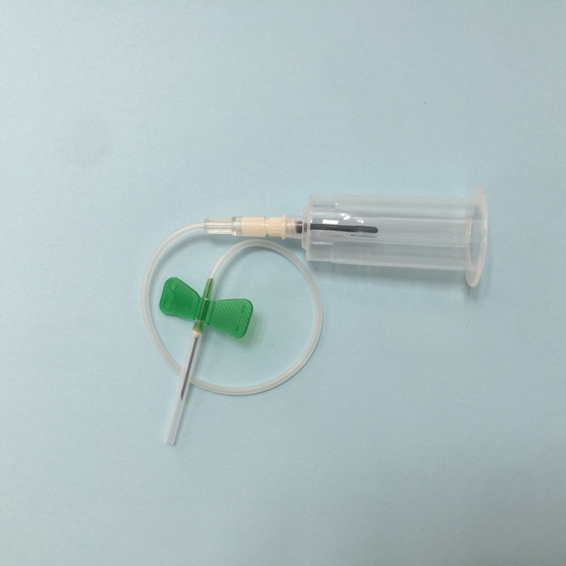 Sterile Comfortable Butterfly Safety Blood Collection Needles with ISO12485