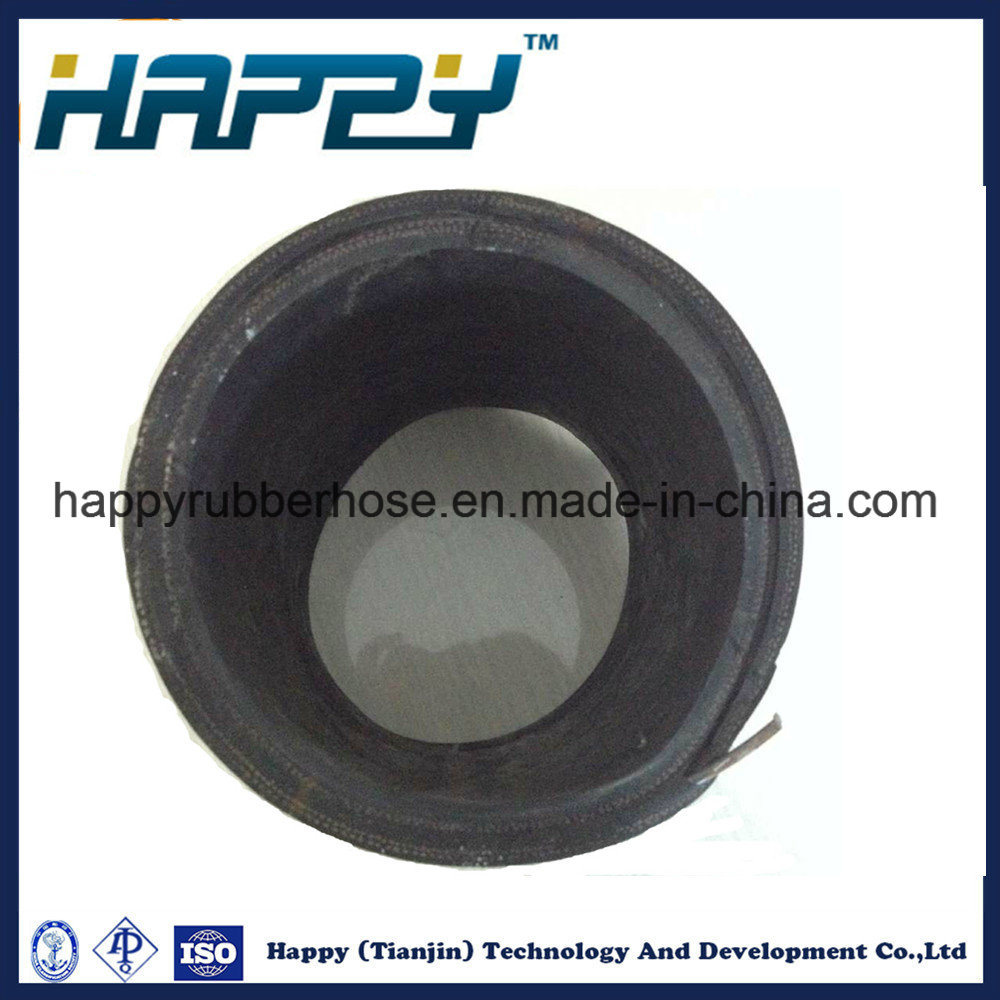 SAE100 R4 Textile and Steel Wire Reinforcement Hydraulic Suction & Delivery Rubber Hose