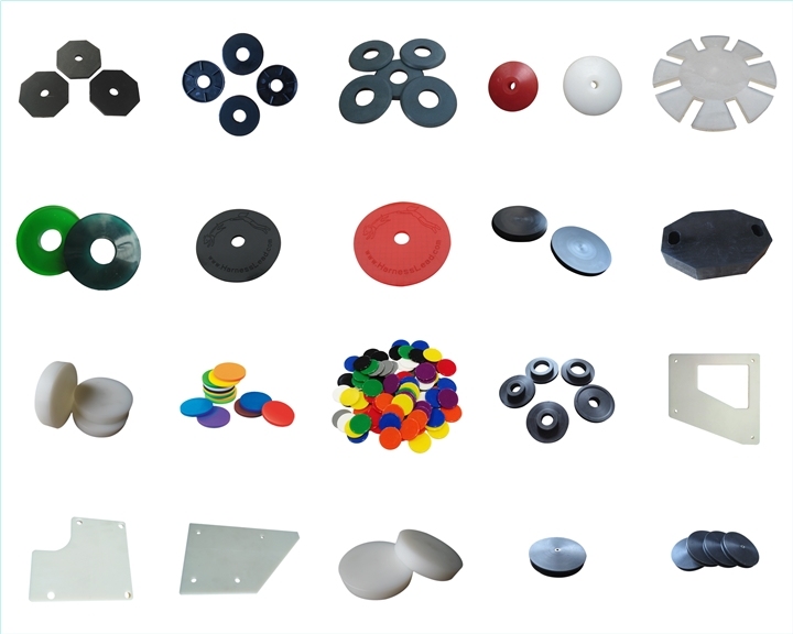 Raw Material 100% Pure PTFE Plastic Disc Block