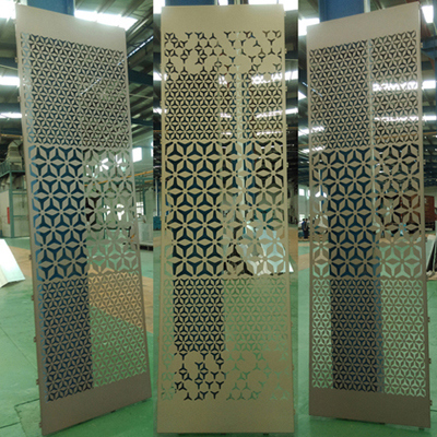 Muslim Pattern Design Perforated Aluminum Sheet for Screen Facade Decoration