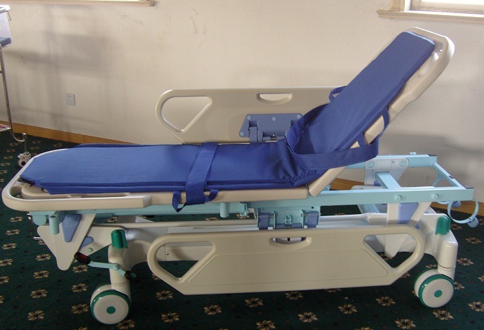 Thr-111 Hospital Luxurious Rise-and-Fall Transfer Stretcher