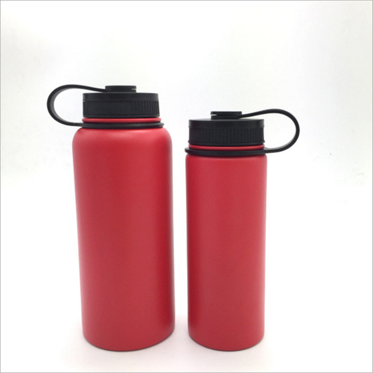 New 32oz Double Wall Vacuum Insulated Stainless Steel Water Bottle Flask with Logo