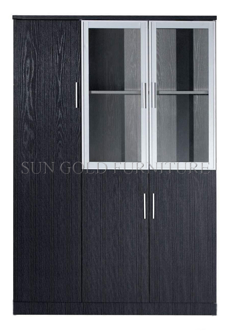 Cheap Design Wooden Book Rack Modern Office File Cabinet (SZ-FCT606)