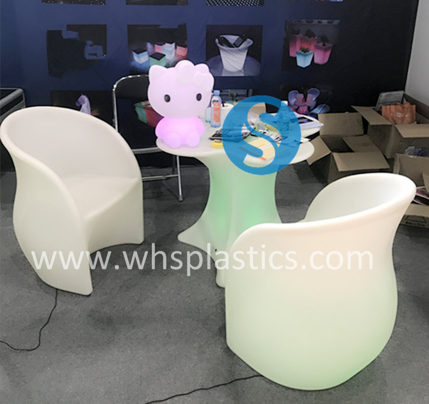 Rotomolded Plastic LED Bar Furniture Suppliers with SGS (SS-76)