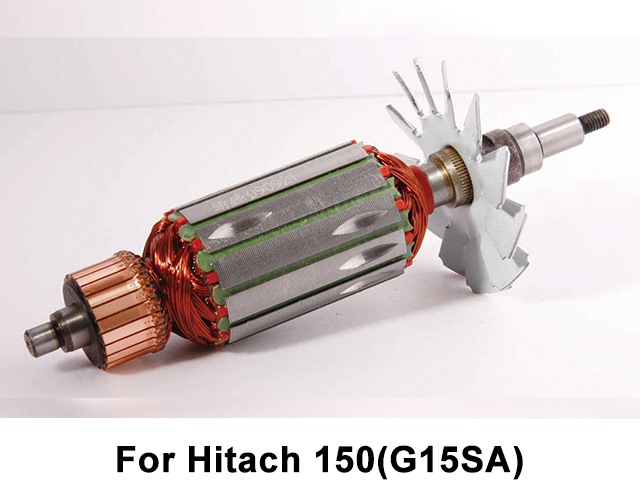 SHINSEN POWER TOOLS Rotor Armatures for Hitachi G15SA Angle Grinder