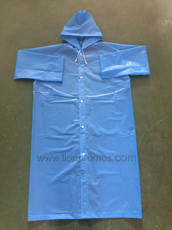 Cheap EVA Disposable Strong Rain Coat