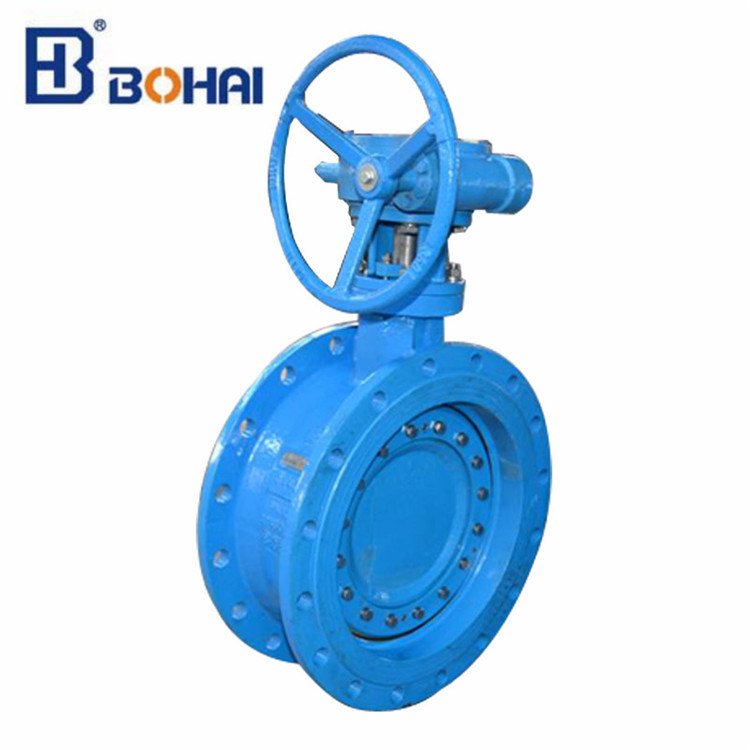 Resilient Seat Double Eccentric Flanged Butterfly Valve