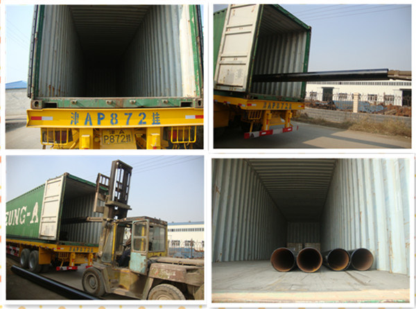 ASTM A53 B Carbon Steel ERW Pipes for Water Transmission