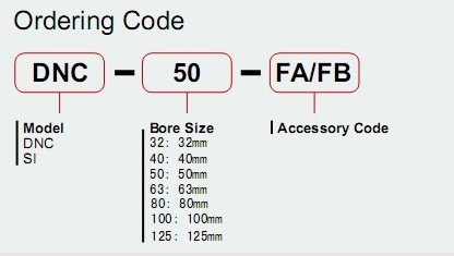 Fa-40 Flange Plate Pneumatic Air Cylinder Mounting Accessory