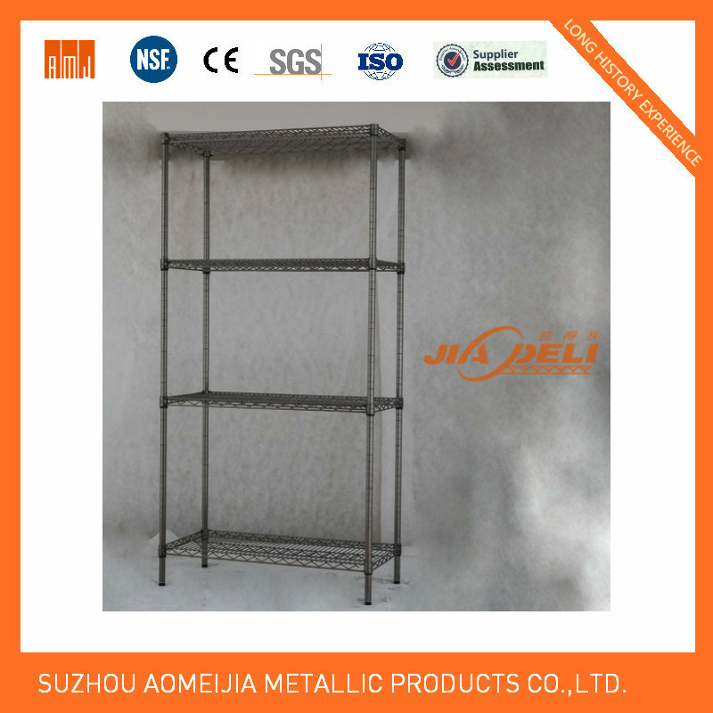 Stainless Steel Wire Shelving Metal Wire Shelf Rack Home Metal Furniture