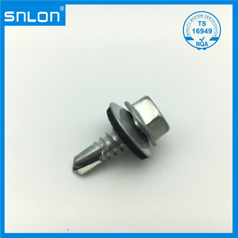 DIN7504K Hex Head Self Drilling Screw Tapping Screw with Washer