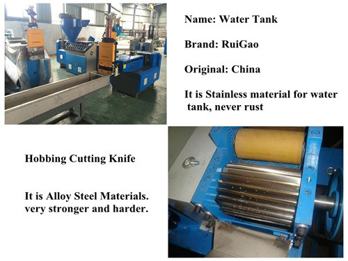 Single Stage Nylon Bag Recycling Extruder