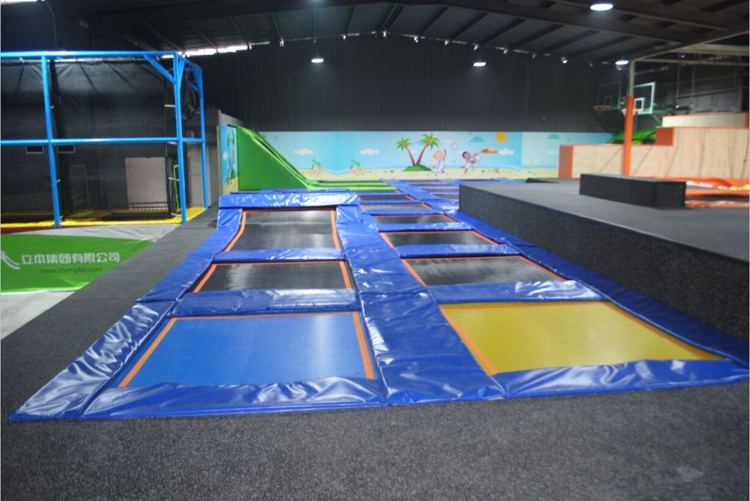 as Your Selection Size Trampoline Park, Large Cunstomized Gymnastics Trampolines Sky Zone Indoor Trampoline Park