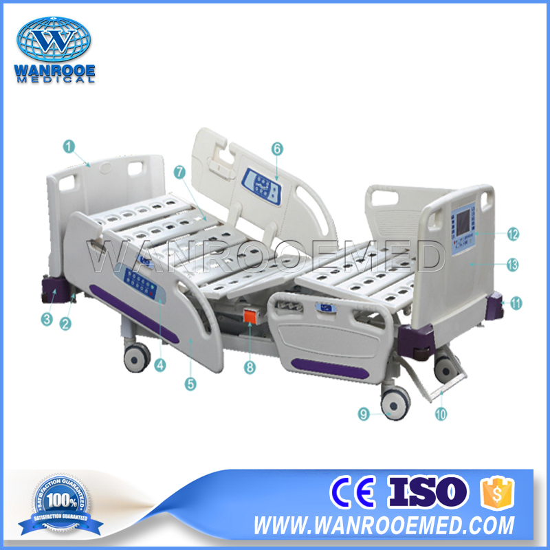 Bae522ec Multifunction Electrical ICU Room Medical Equipment Hospital Bed