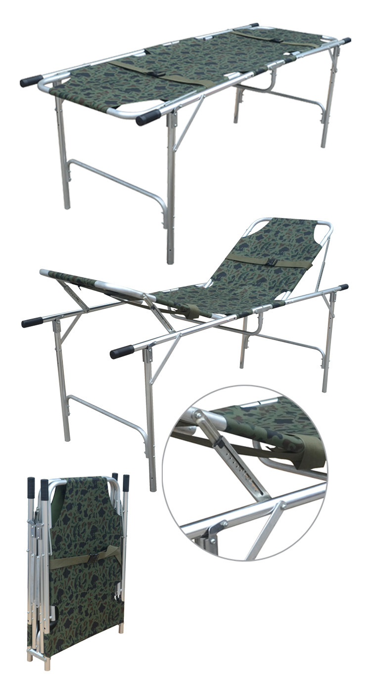 Popular Aluminum Alloy Foldable Stretcher (HS-1EF)