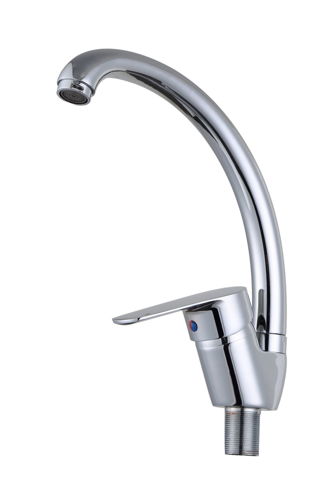 Chromed Single Handle Zinc Alloy Basin Faucet 3011y