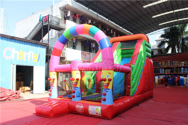 Clown Inflatable Bouncy Slide for Kids Chsl1103
