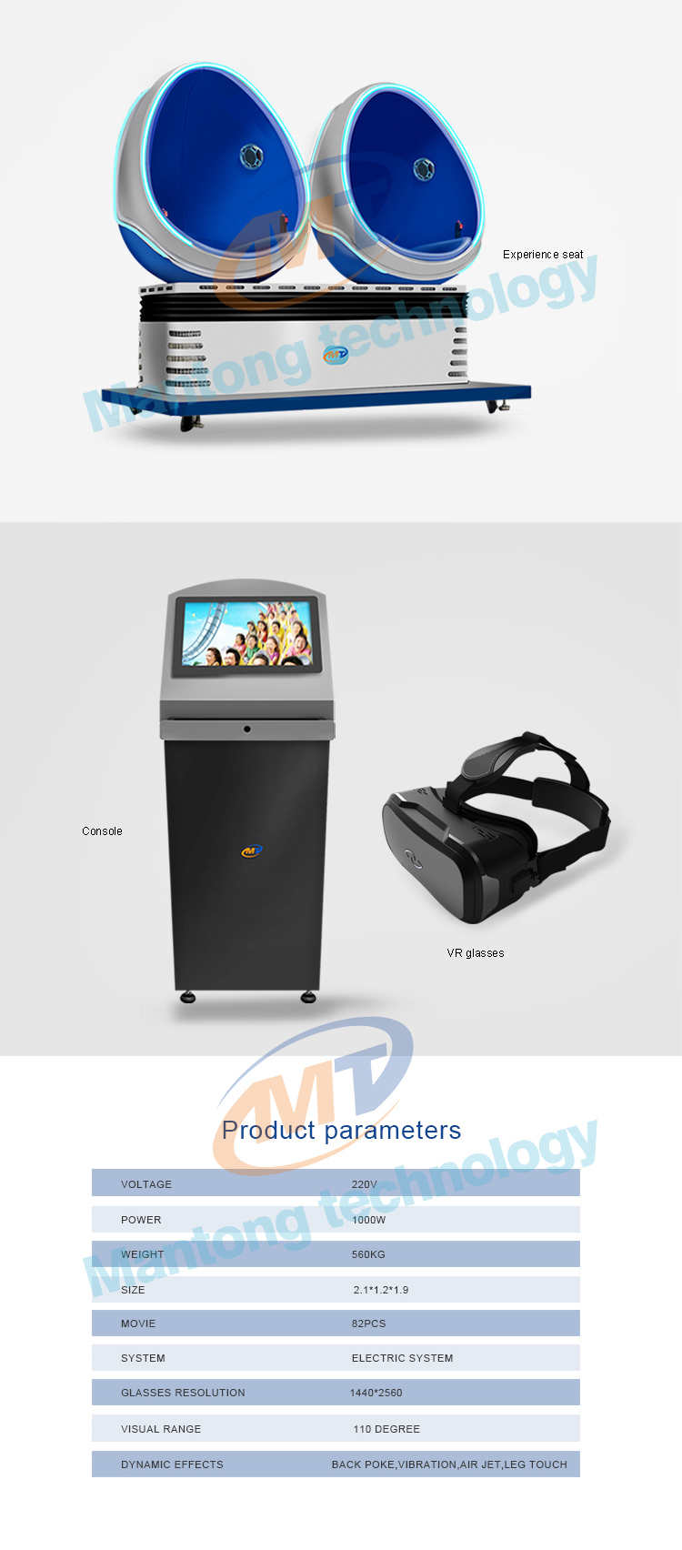 360 Degree Amusement Game Center Shopping Mall Virtual Reality 9d Egg Vr Cinema