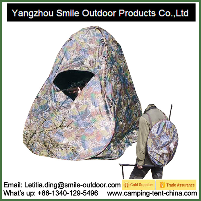 1 Person Camping Shooting Camo Hunting Blind Tent