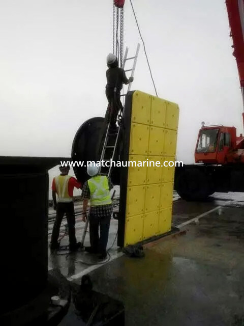 China Professional Manufacturering Super Cell Marine Rubber Fender