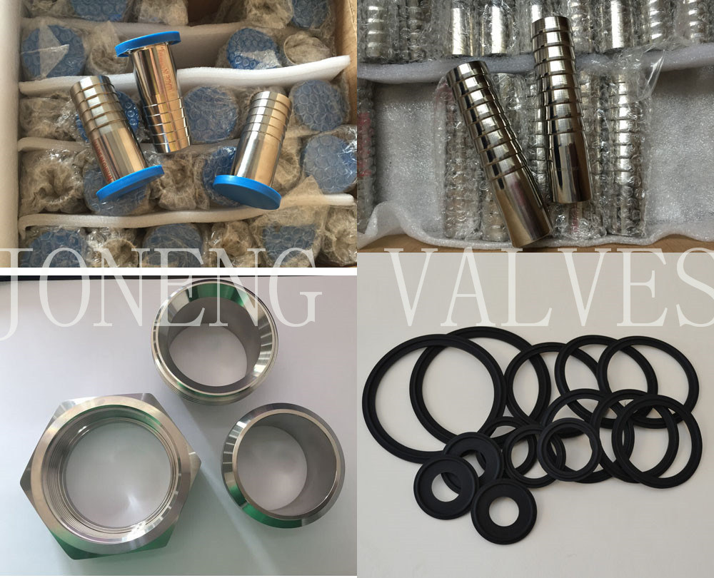 Stainless Steel Sanitary High Pressure Hose Adaptor (JN-FL3007)