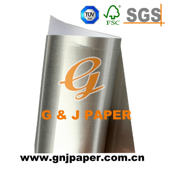 Hologram Transfer Silver Gold Metallized Paper Grey Back for Packaging