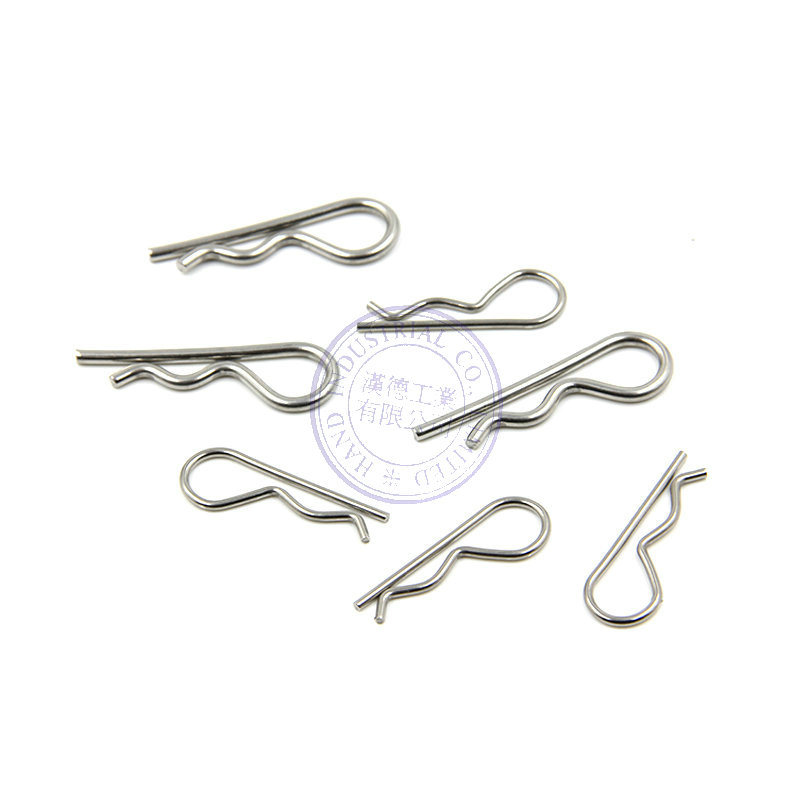 Stainless Steel R Clip Spring Safety Lock Pins