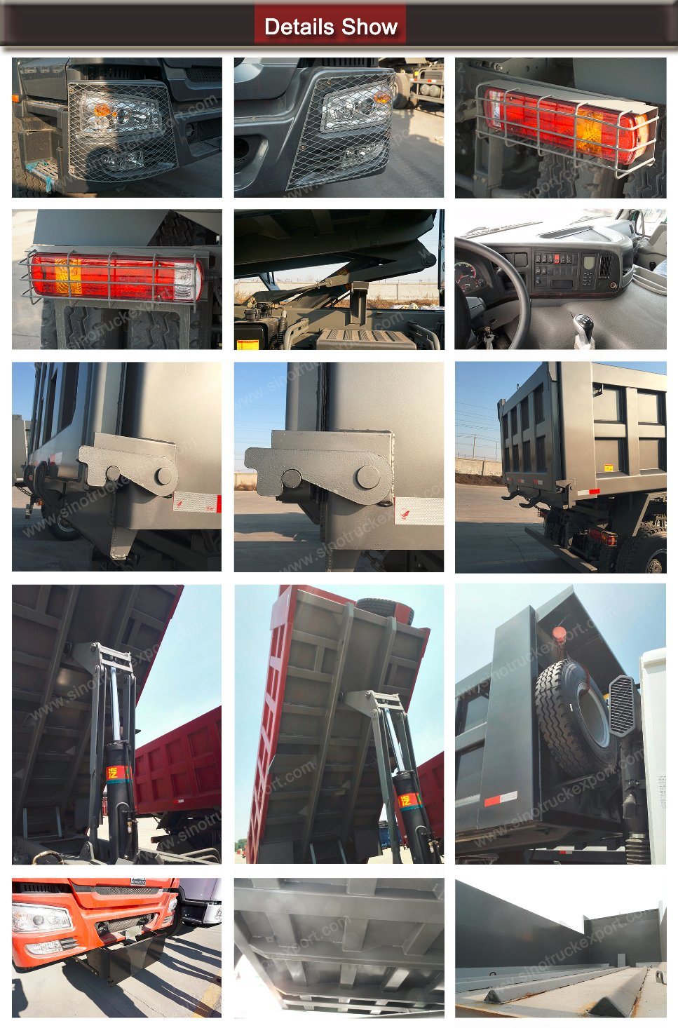 Lorry Truck Sinotruk HOWO 20-30ton 6X4 Tipper/Dump Truck
