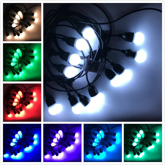Multi-Color Dimmable LED Christmas Outdoor Waterproof Decorative RGBW String Light