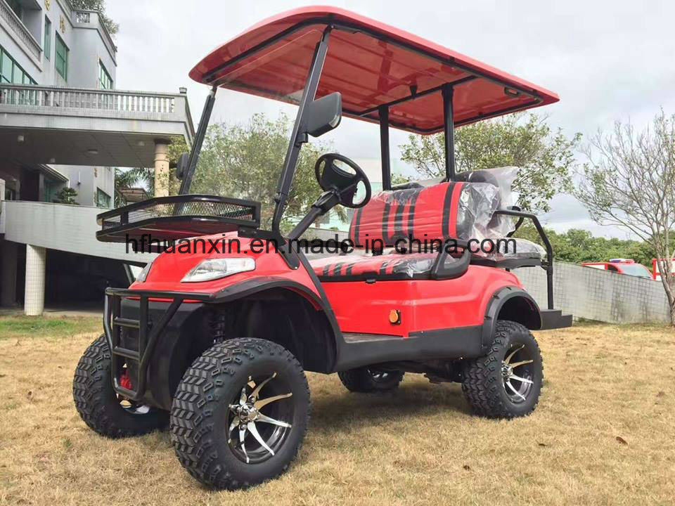 Color Optional 2 Seats Golf Cart with Waterproof Cover (HX-A617.2)