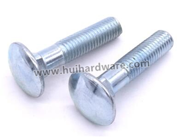 Zinc Plated Round Head Square Neck Carriage Bolt DIN603