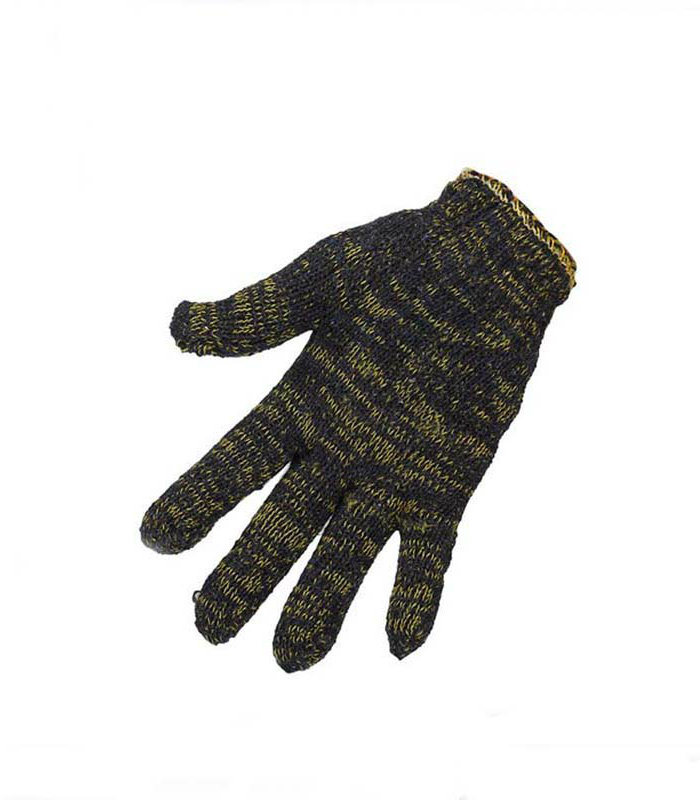 Working Cotton Glove Protective Multi-Color Knitted Hand Gloves