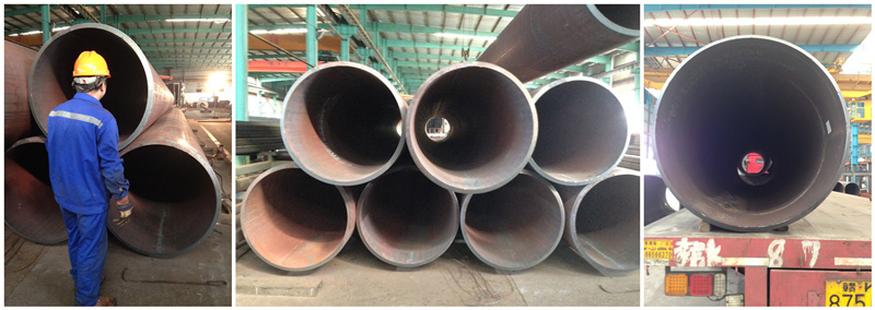 ERW Welded Black Carbon Steel Pipes