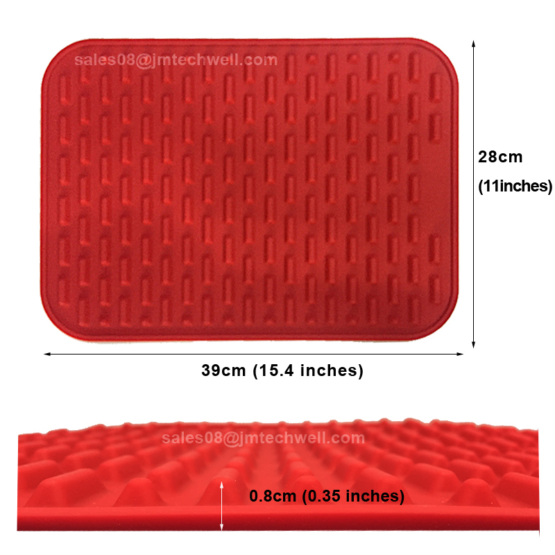 LFGB/ FDA Wholesale Healty Fat Reducing Non-Stick Silicone Baking Mat