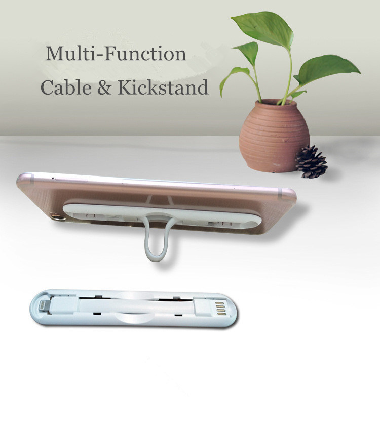 Exclusive Multi-Function Mobile Phone Ring Stand and USB Charging Cable