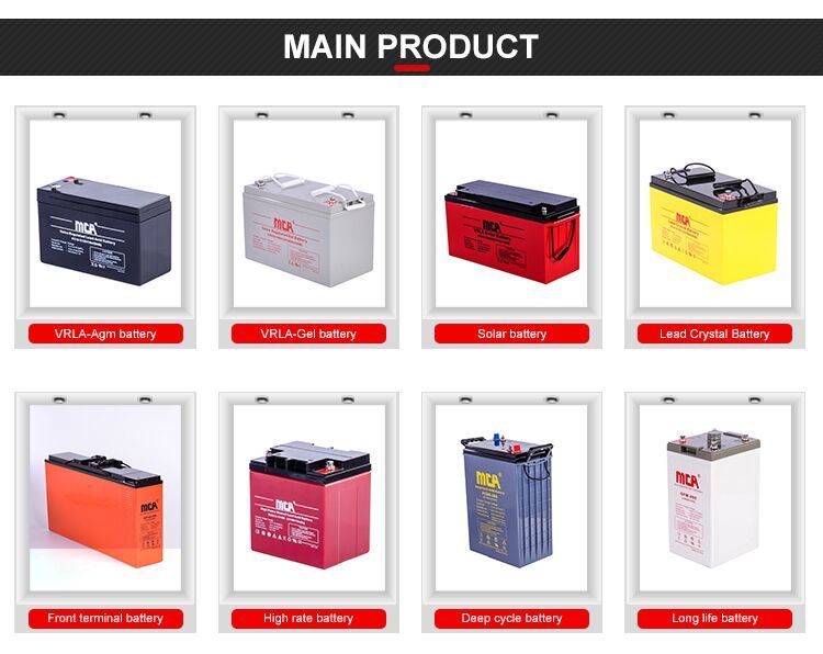 Good Quality 12V 160ah UPS Battery AGM Deep Cycle Battery Solar Battery Cell