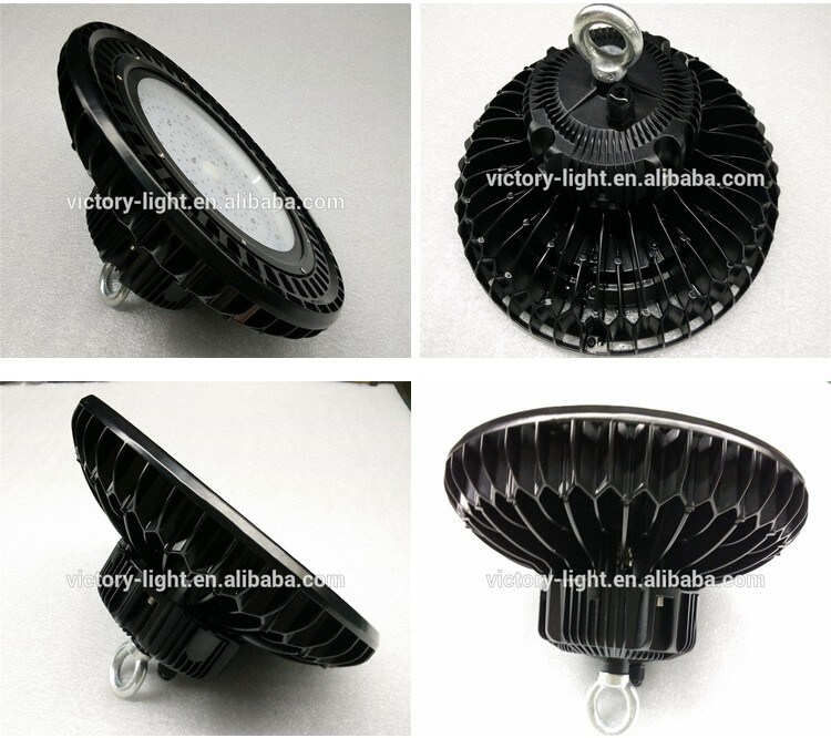 125lm/W 100W 150W 200W UFO LED High Bay Light for Warehouse Industrial Lighting