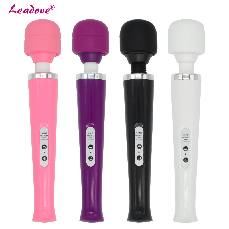 USB Erotic AV Vibrator Powerful Rechargeable Body Massager Sex Toys