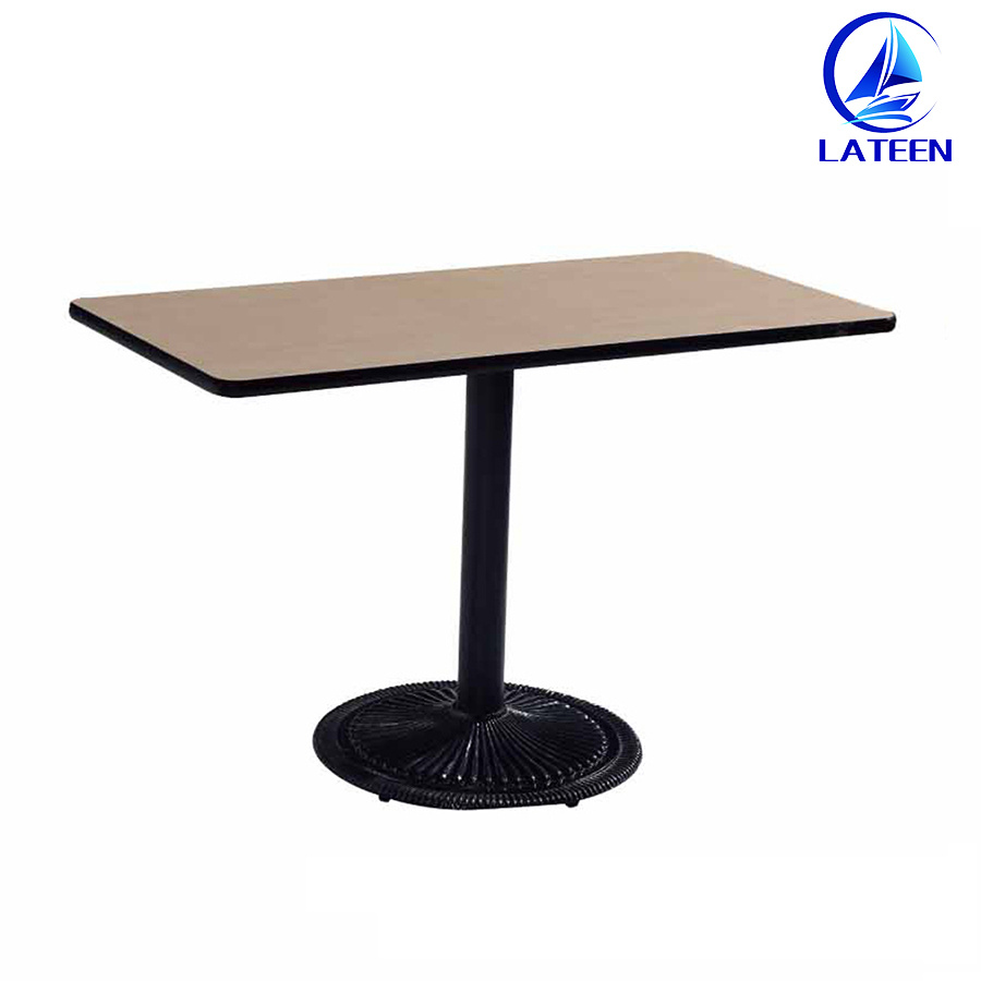 Design Modern Style Plywood Metal Leg Table for Dining (LT-BT011)